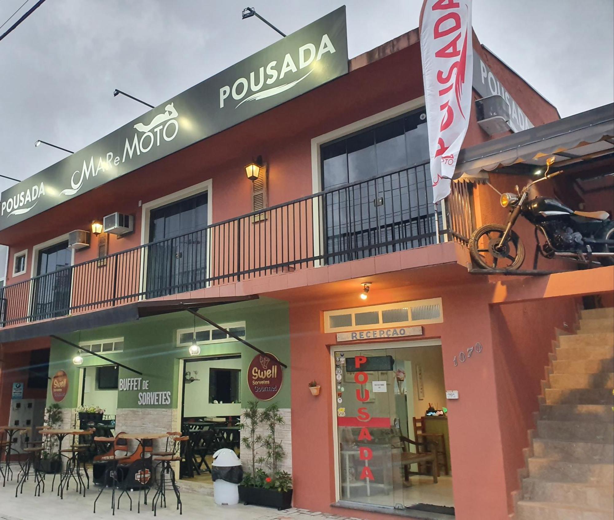Pousada Mar E Moto Guaratuba Eksteriør bilde